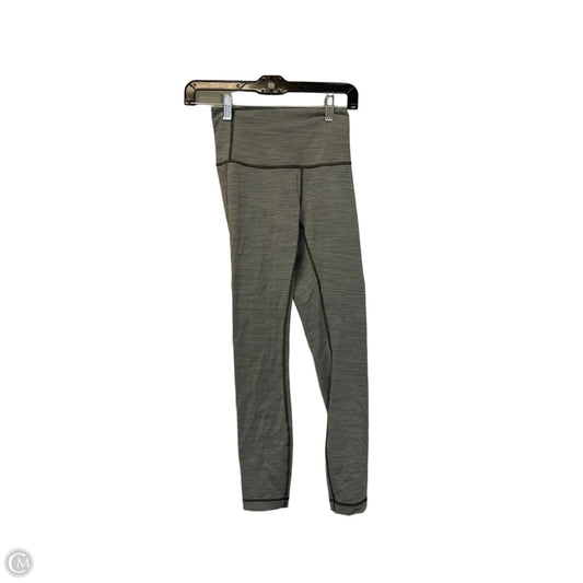 Athletic Leggings By Lululemon In Green, Size: 4