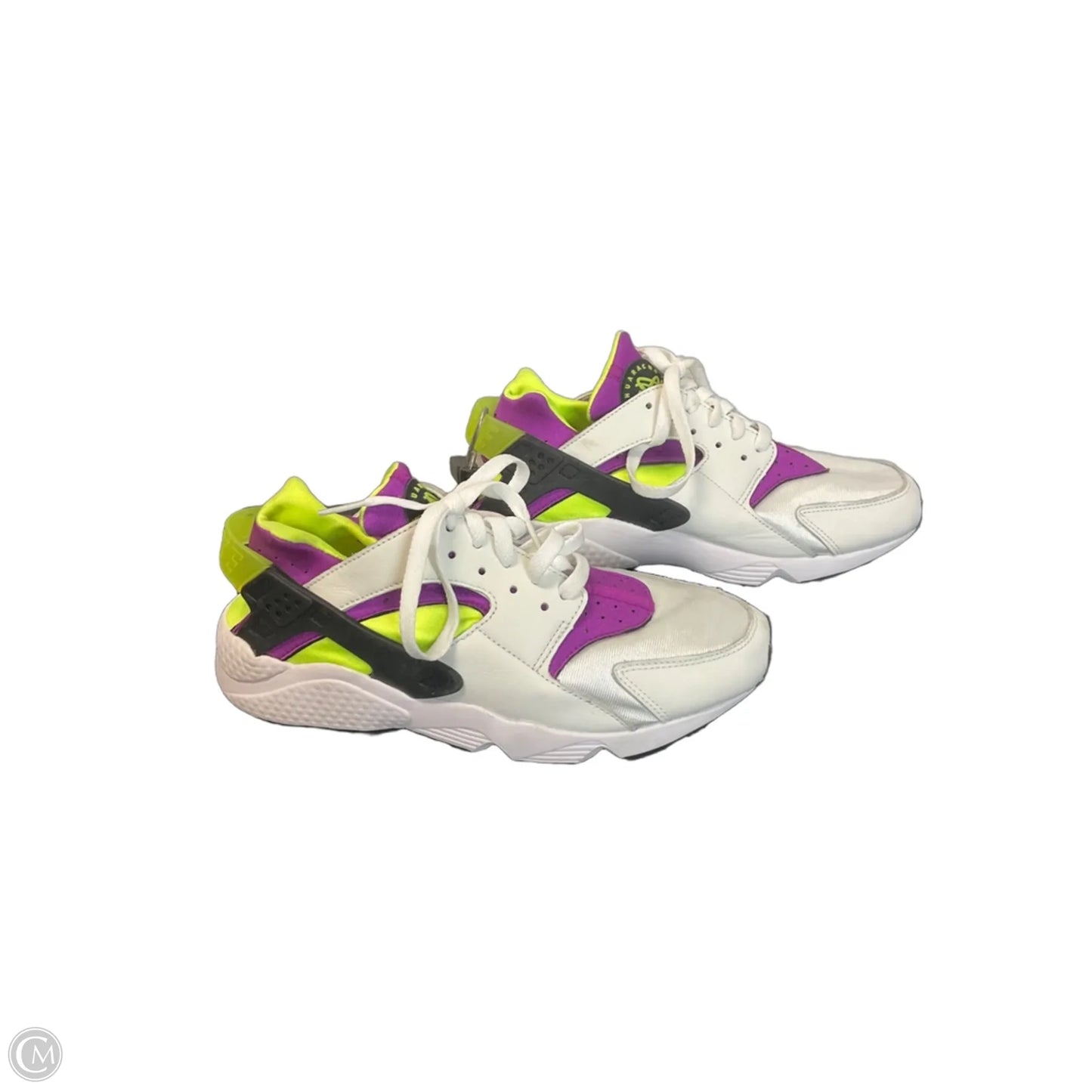 Shoes Sneakers By Clothes Mentor In Green & White, Size: 10