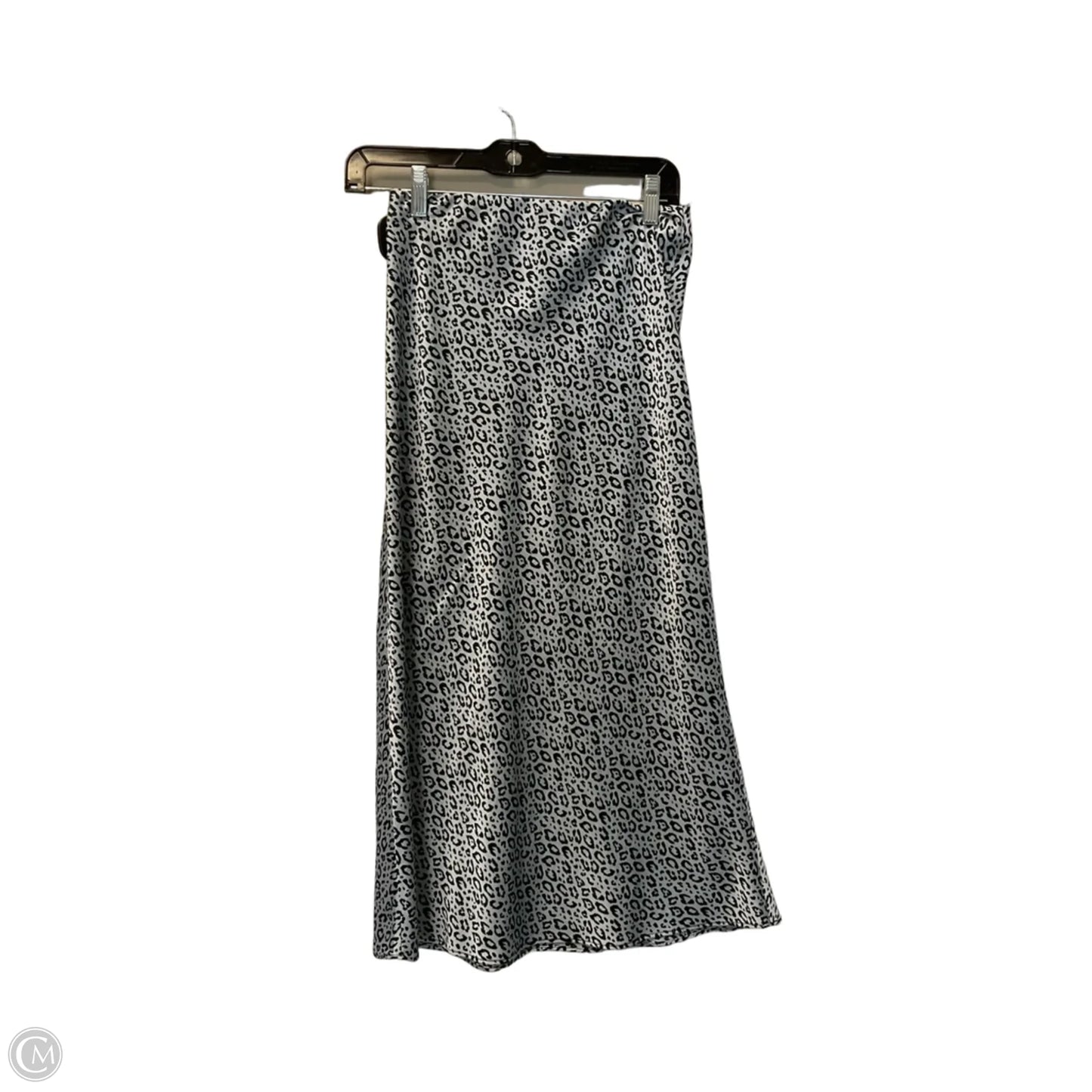Skirt Maxi By Mi Ami In Black & Blue, Size: S