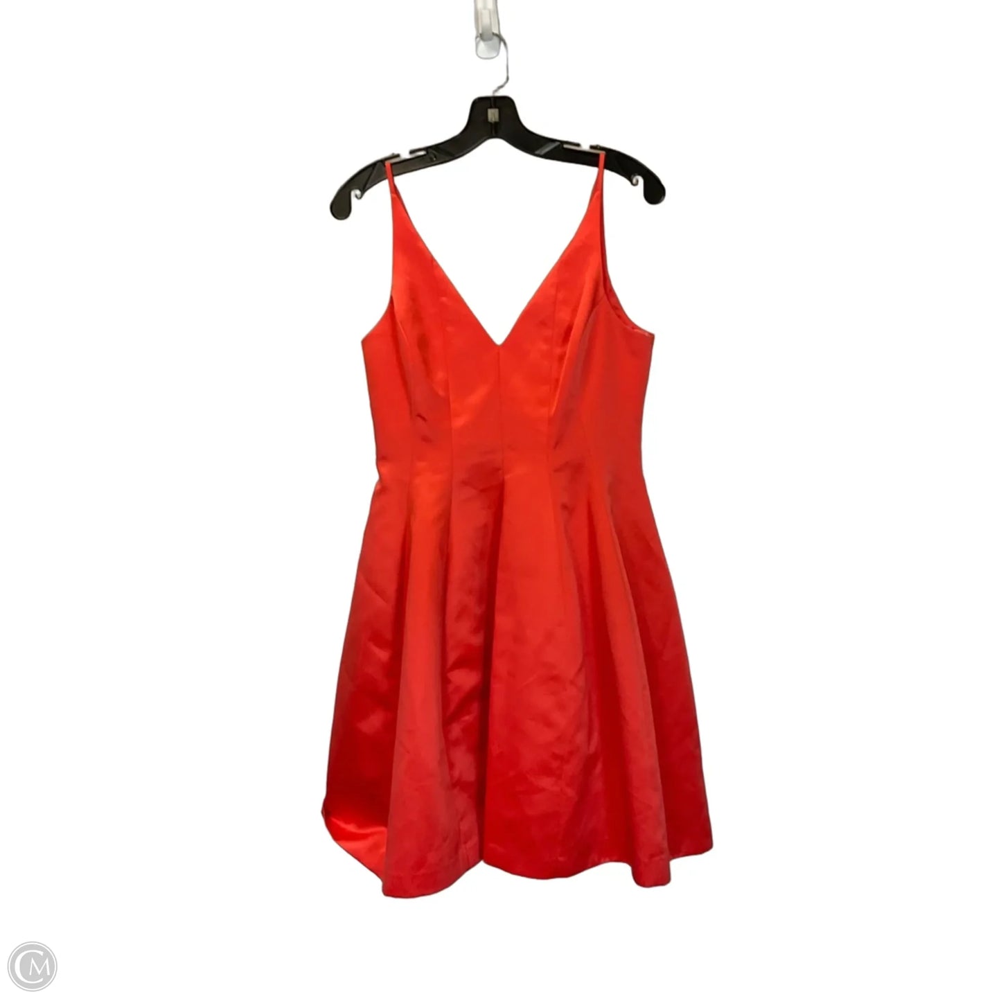 Dress Party Short By Badgley Mischka In Orange, Size: 4