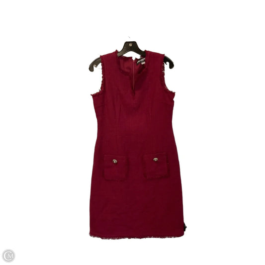 Dress Designer By Karl Lagerfeld In Red, Size: 4