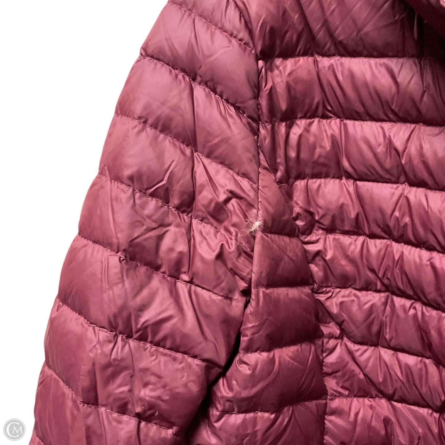 Jacket Designer By Kate Spade In Maroon, Size: S