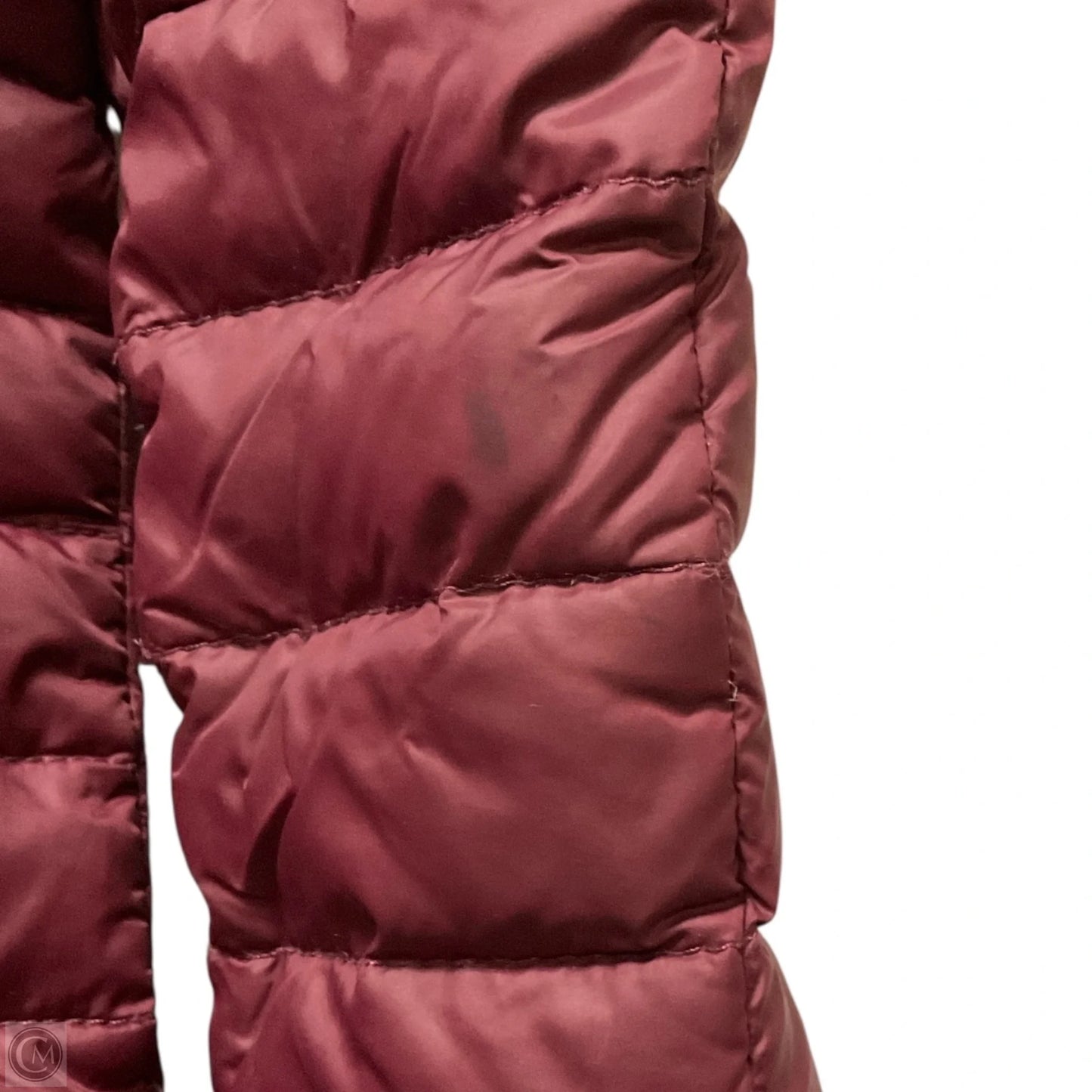 Jacket Designer By Kate Spade In Maroon, Size: S