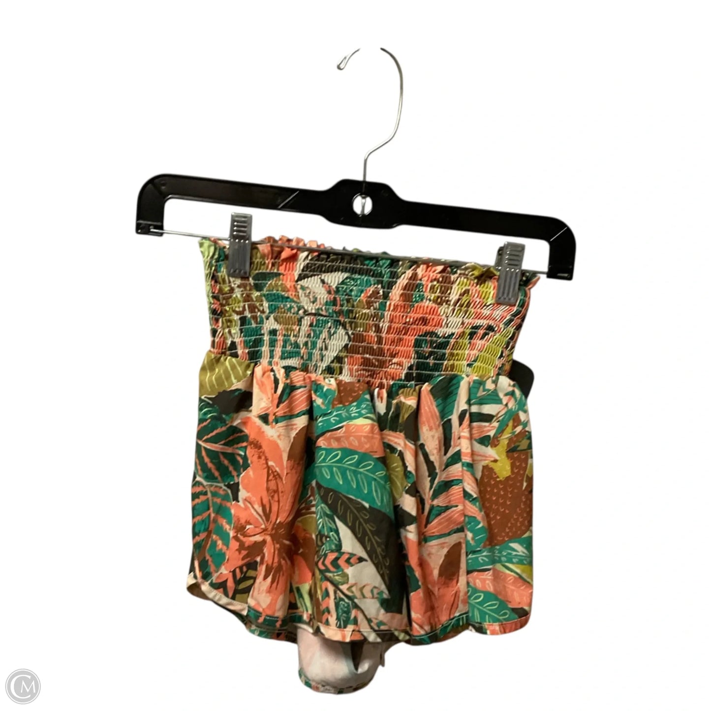 Athletic Shorts By Offline By Aerie In Green & Orange, Size: Xs