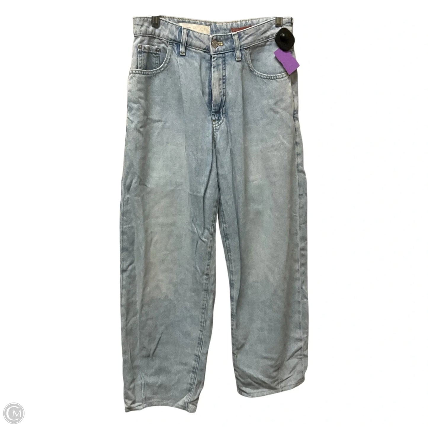 Jeans Straight By Pilcro In Blue Denim, Size: 2