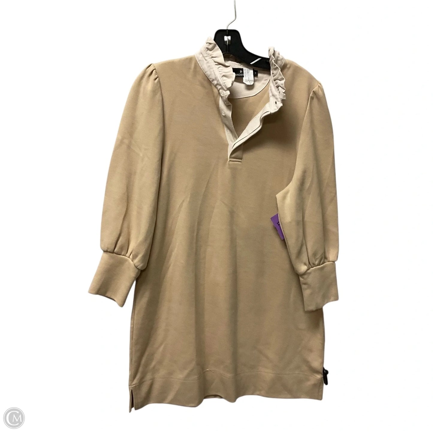 Dress Casual Short By Pomander Place In Tan, Size: S