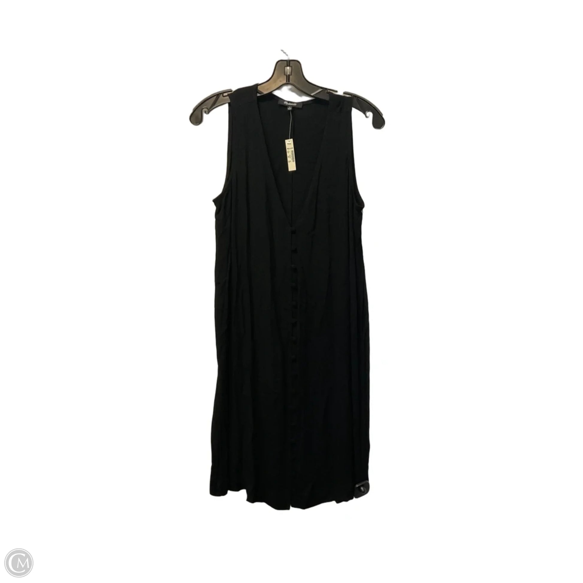 madewell casual dress Madewell Button-Back Easy Dress in Stripe Blue and White size XXS Casual Dress