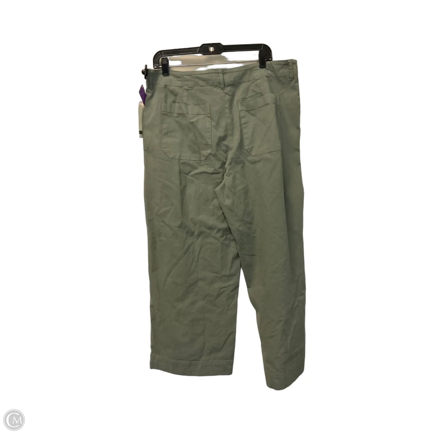 Pants Wide Leg By Wonderly In Green, Size: 12
