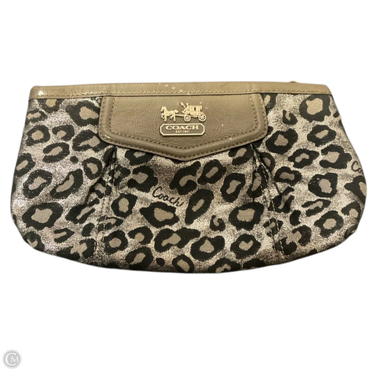 Clutch Designer By Coach, Size: Small