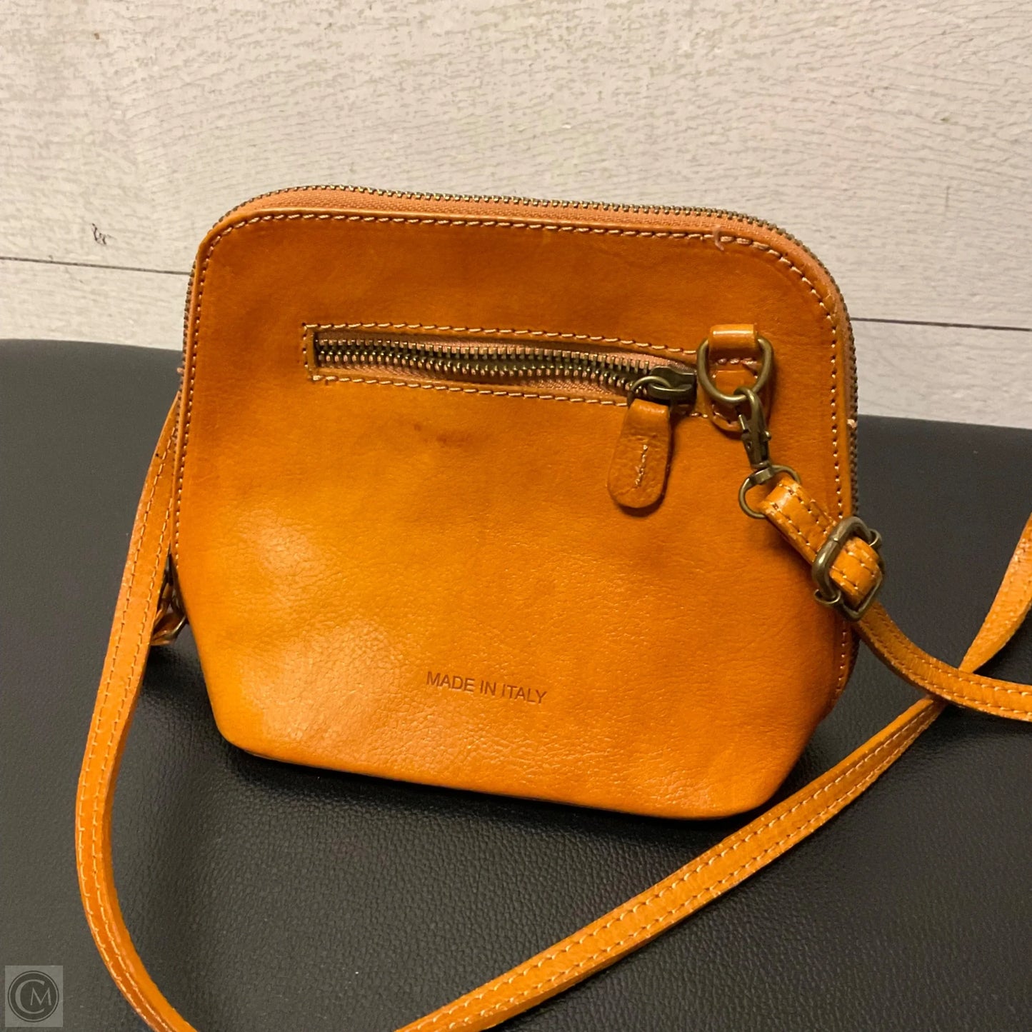 Crossbody Leather By Cmc, Size: Small