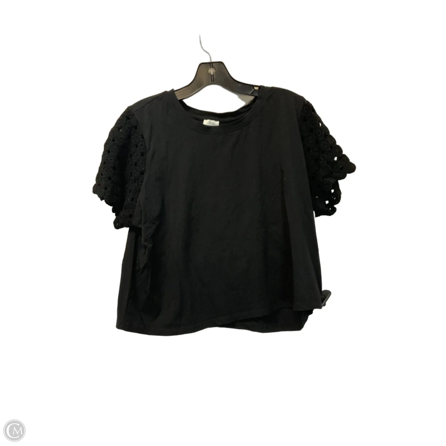 Top Short Sleeve By Joie In Black, Size: Xl