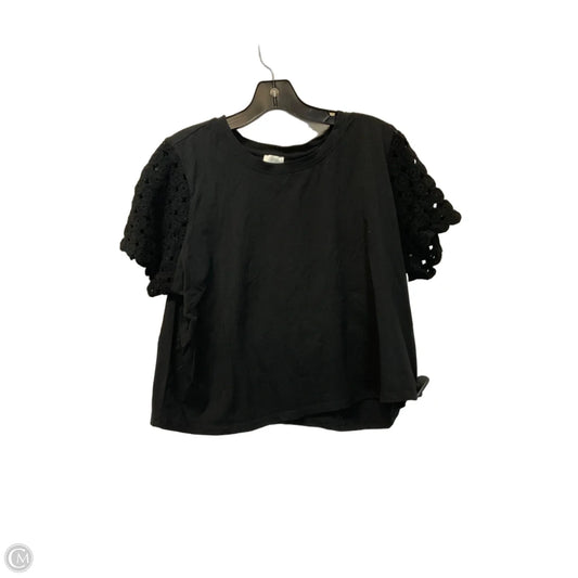 Top Short Sleeve By Joie In Black, Size: Xl