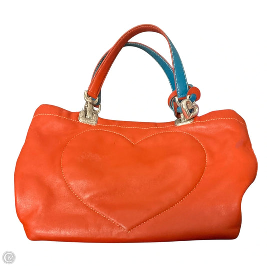 Handbag Leather By Brighton, Size: Small