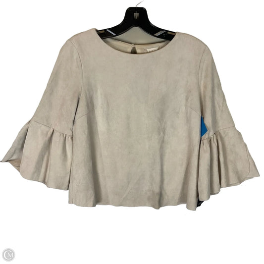 Top Long Sleeve By Altard State In Cream, Size: S