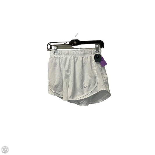 Athletic Shorts By Nike In White, Size: S