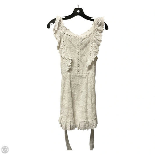 Dress Casual Short By Clothes Mentor In White, Size: S