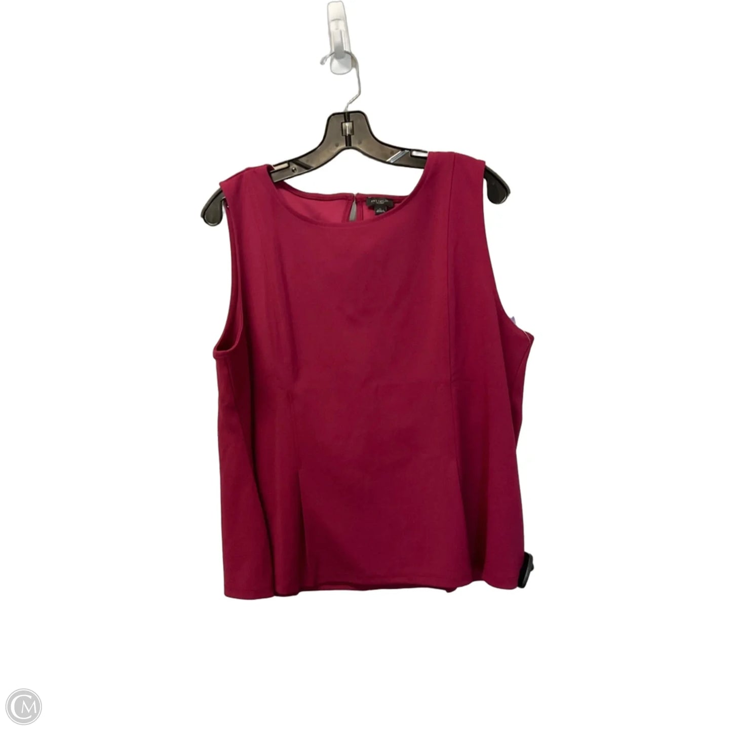 Top Sleeveless By Ann Taylor In Pink, Size: Xl