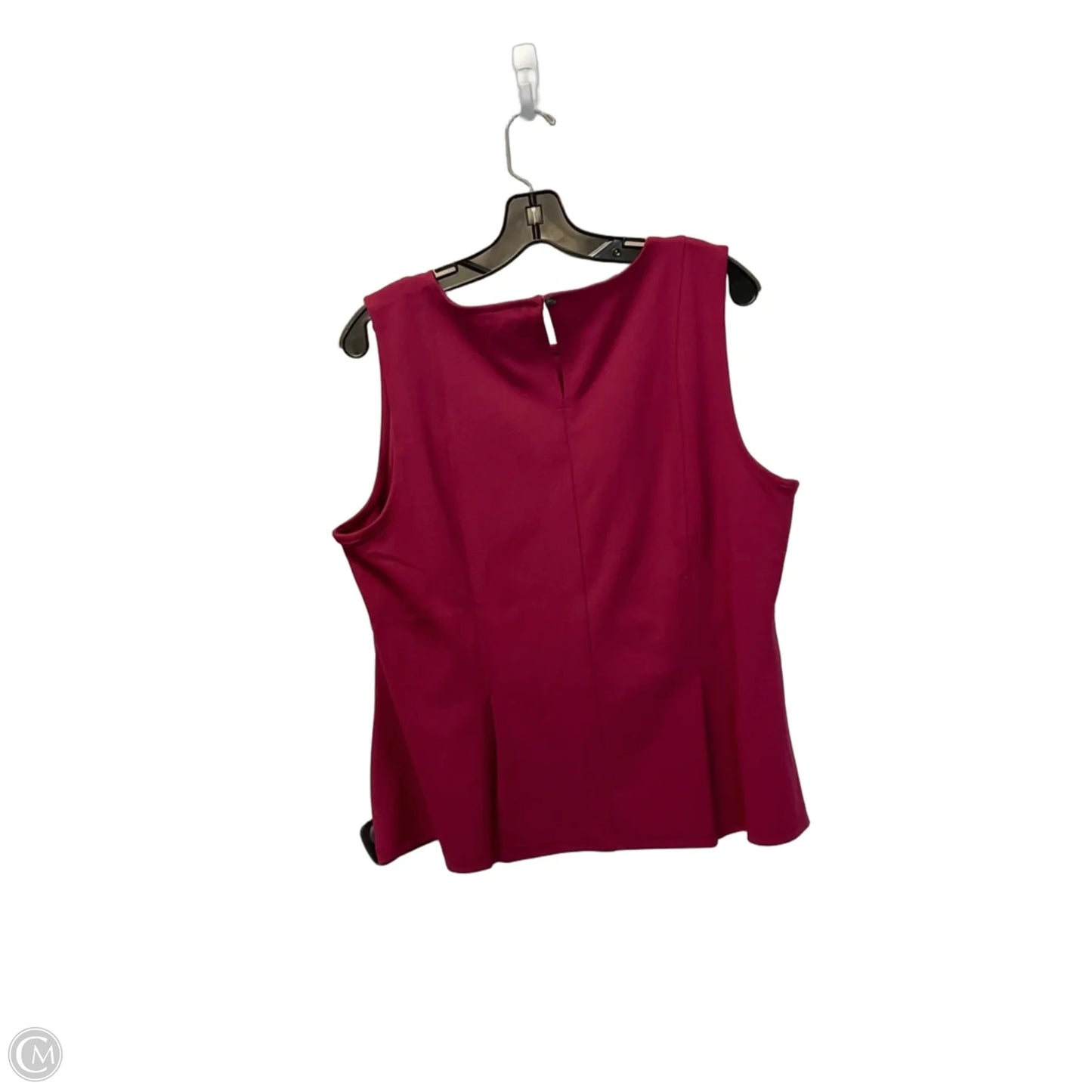 Top Sleeveless By Ann Taylor In Pink, Size: Xl