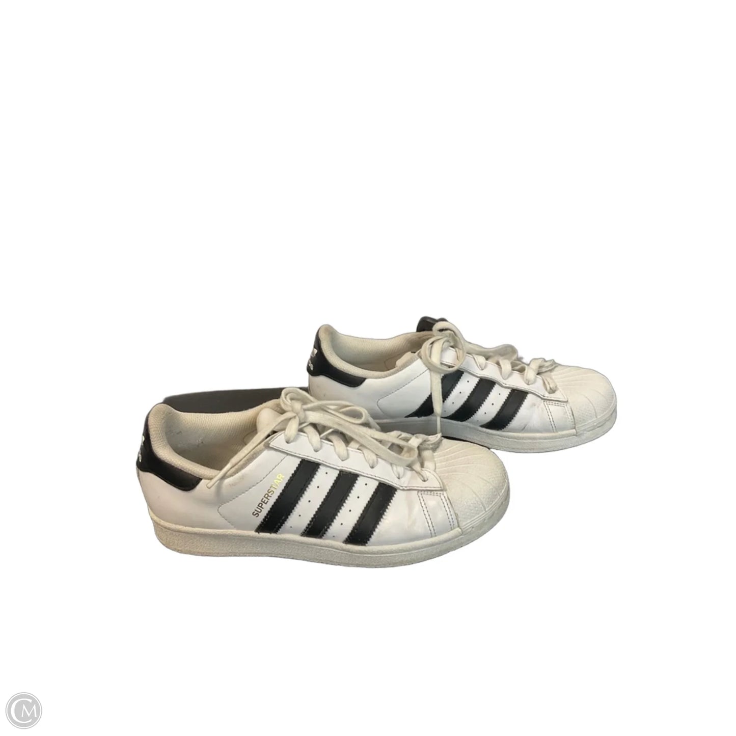 Shoes Sneakers By Adidas In Black & White, Size: 8