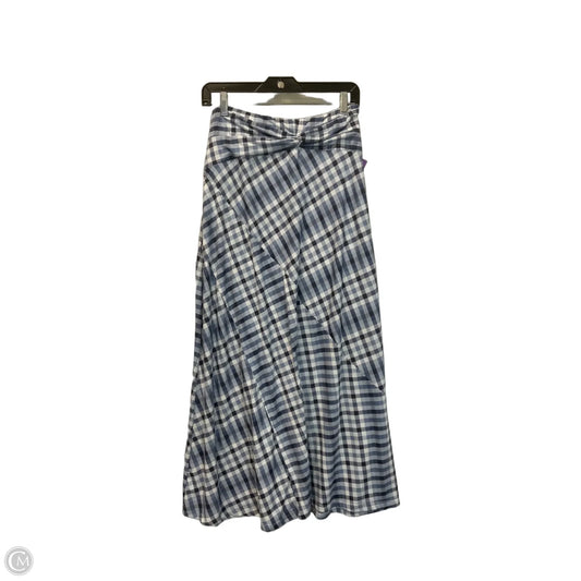 Skirt Maxi By Cato In Blue, Size: L