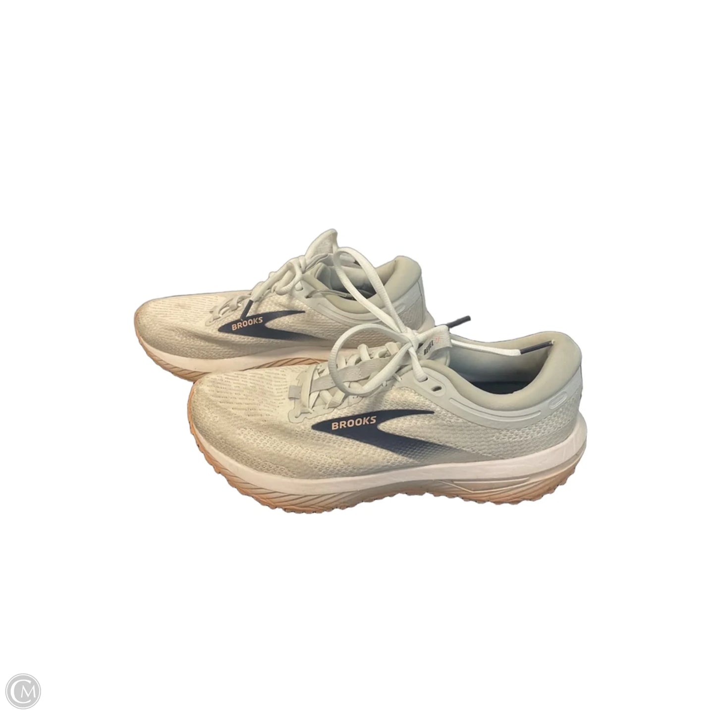 Shoes Athletic By Brooks In White, Size: 8.5