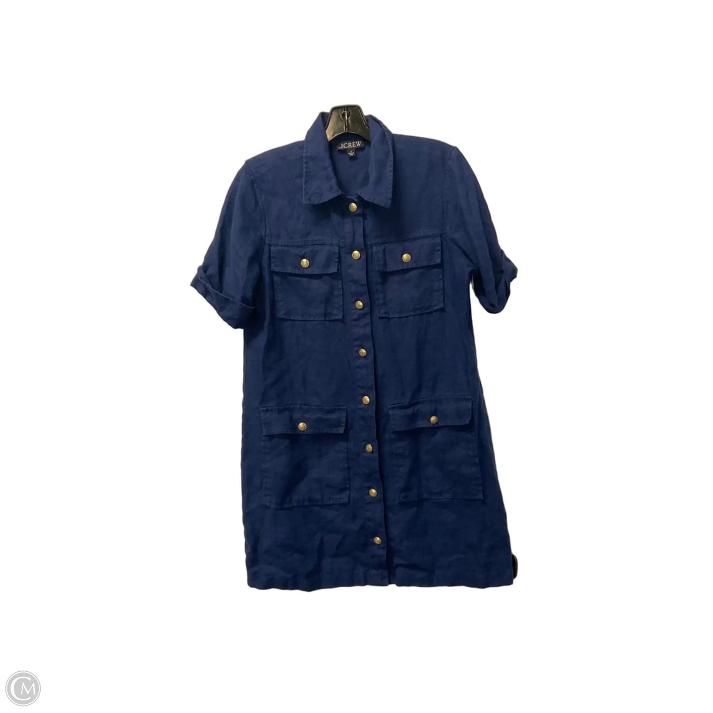 Dress Casual Short By J. Crew In Blue, Size: 6
