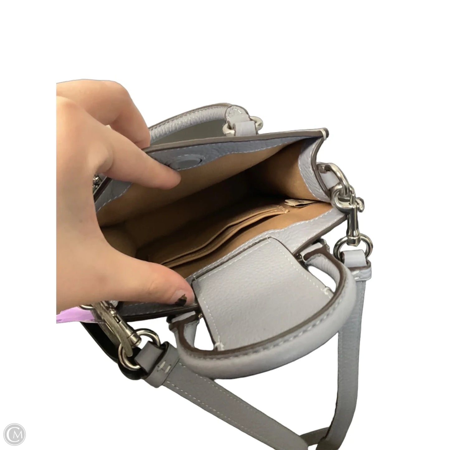 Crossbody Designer By Coach, Size: Small