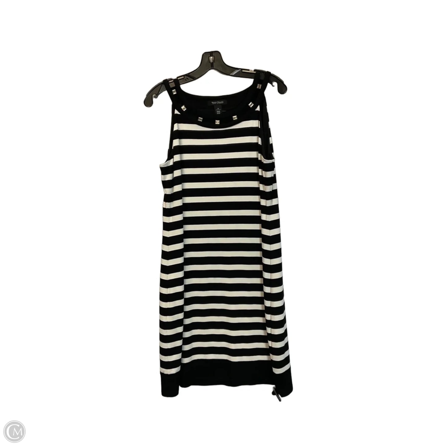 Dress Work By White House Black Market In Black & White, Size: M