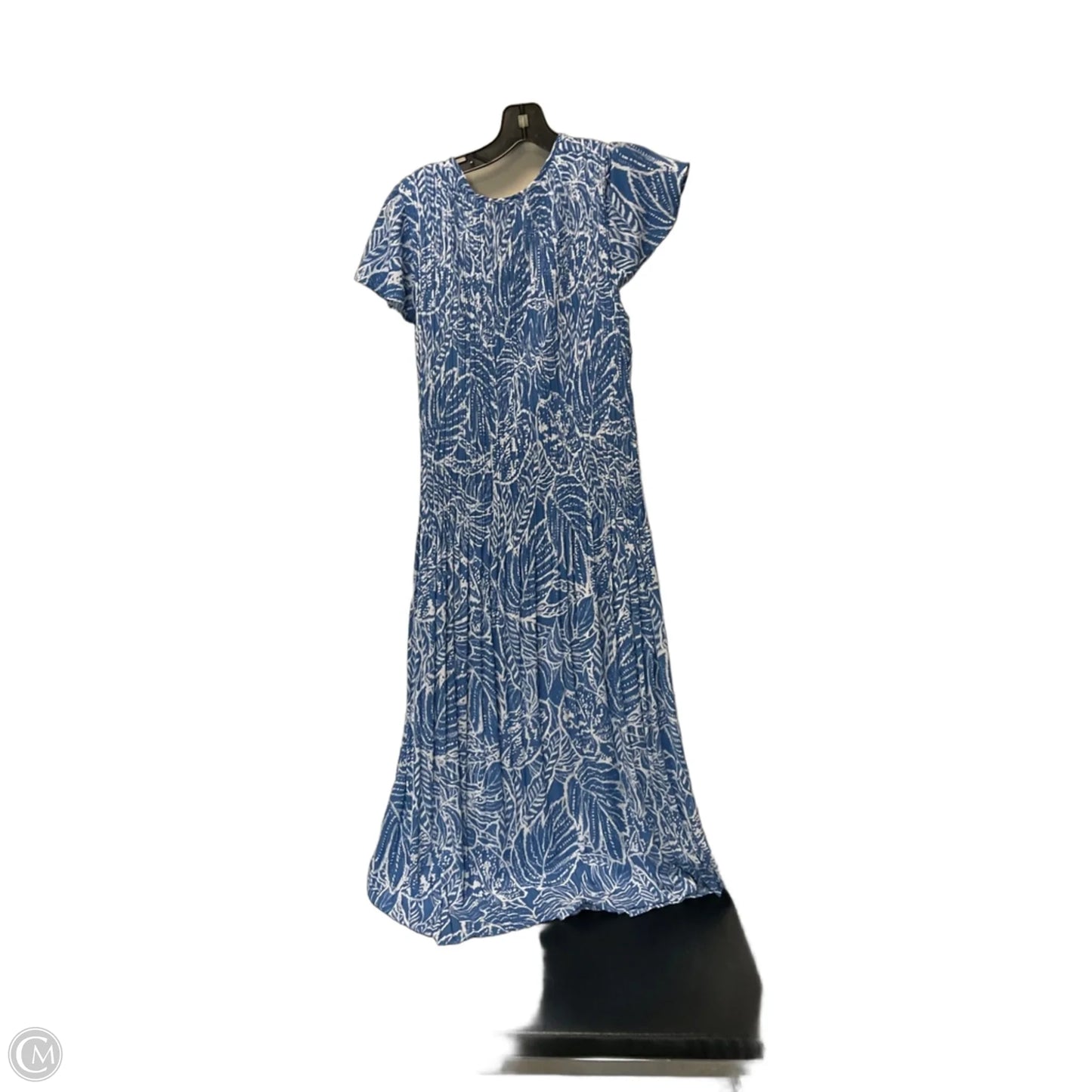 Dress Casual Midi By Sunny Leigh In Blue, Size: M
