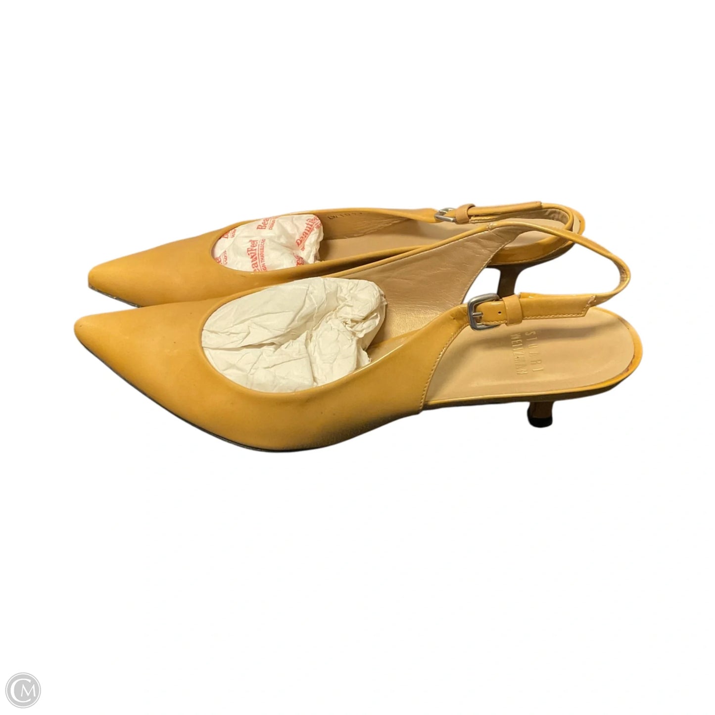 Shoes Designer By Stuart Weitzman In Tan, Size: 8.5
