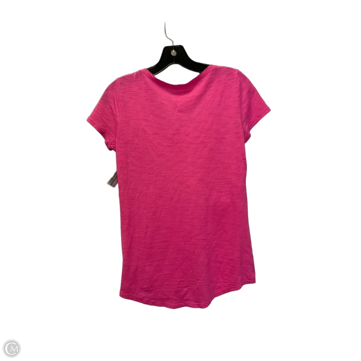 Top Short Sleeve Designer By Lilly Pulitzer In Pink, Size: S