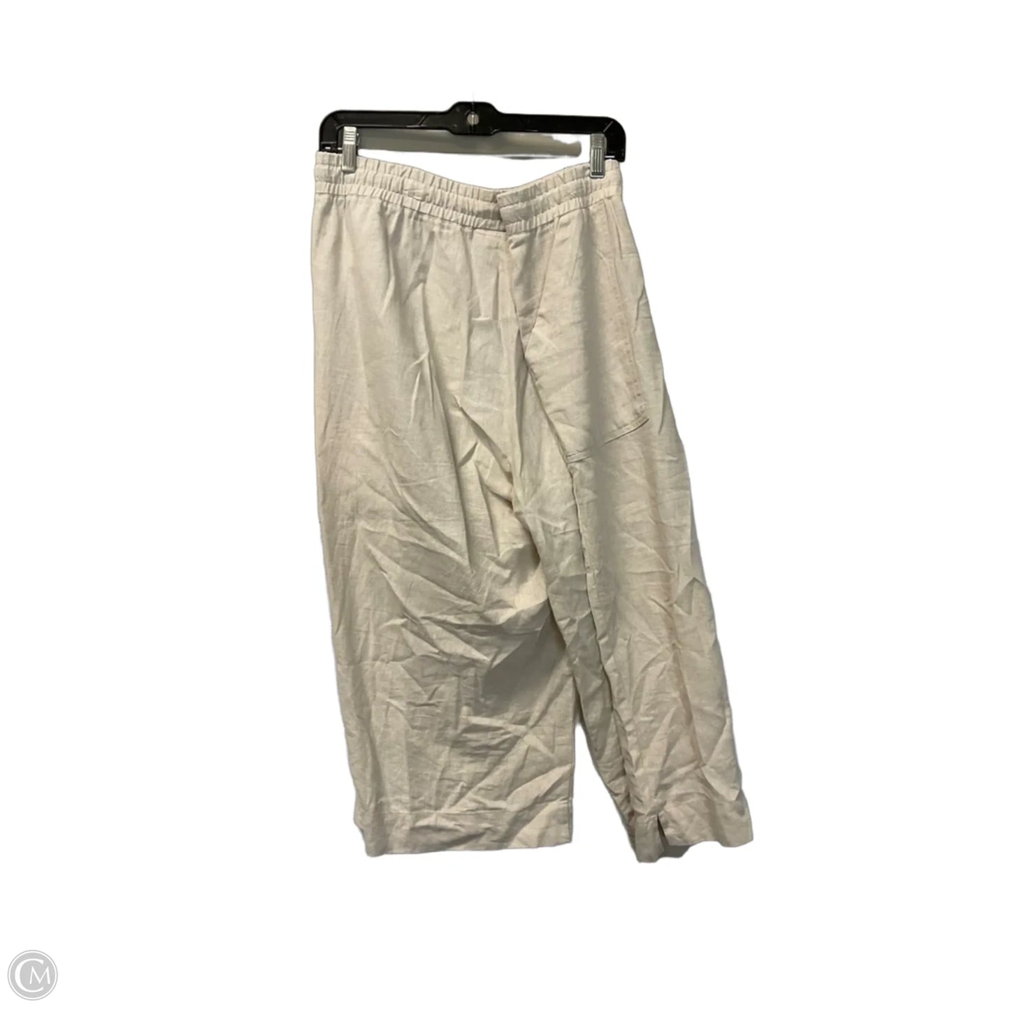 Pants Linen By Clothes Mentor In Cream, Size: 2x