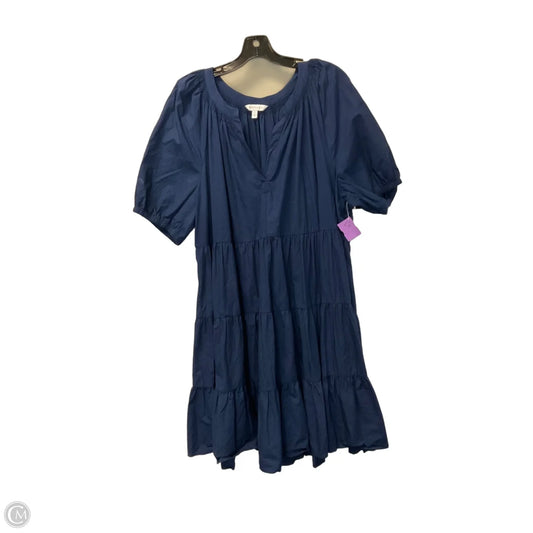 Dress Casual Short By Crown And Ivy In Navy, Size: 2x