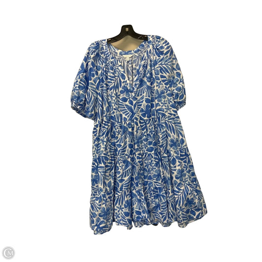 Dress Casual Short By Crown And Ivy In Blue, Size: 2x