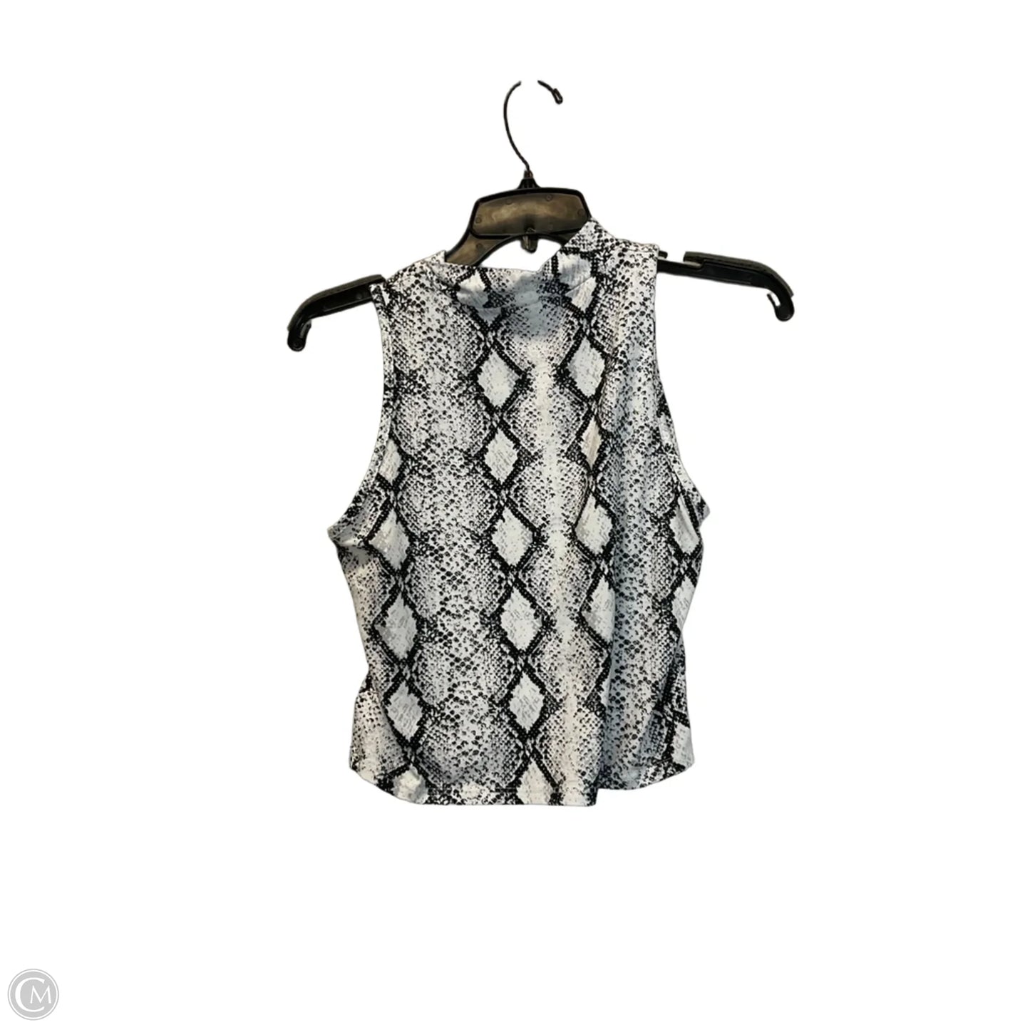 Top Sleeveless By Caution To The Wind In Animal Print, Size: Xl