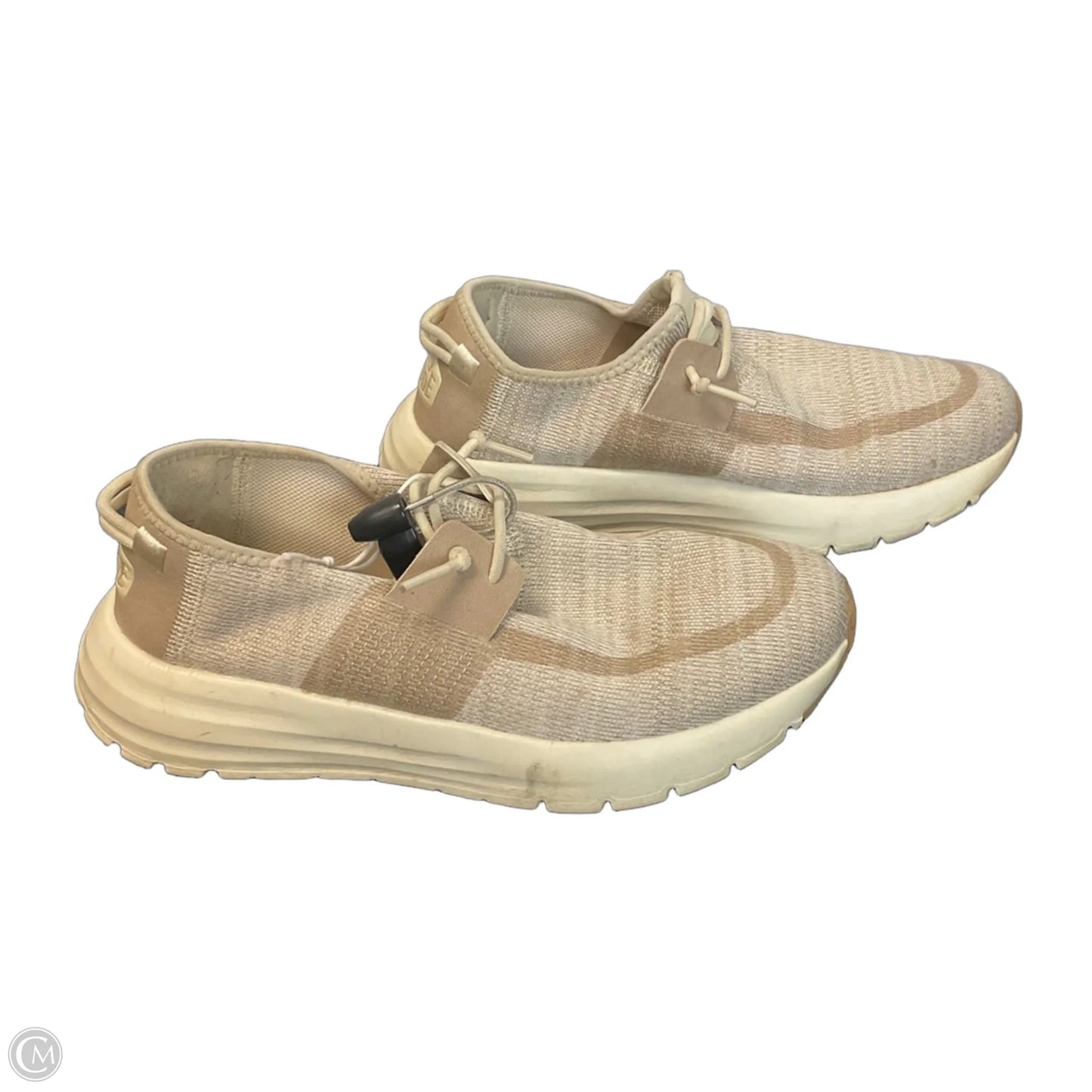 Shoes Sneakers By Hey Dude In Cream, Size: 7
