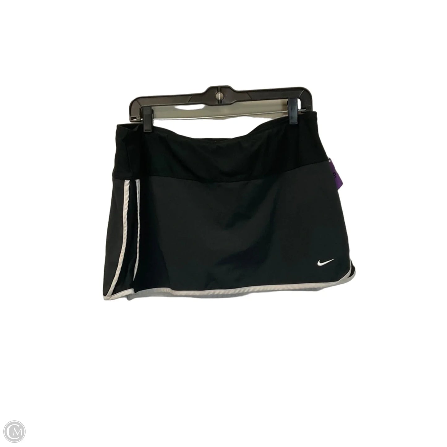 Athletic Skort By Adidas In Black, Size: L
