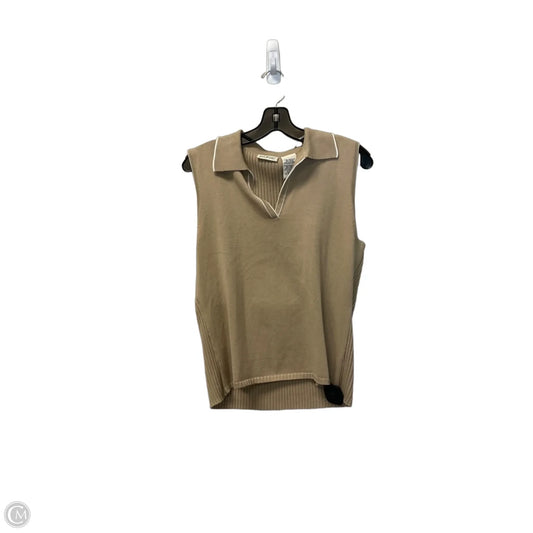 Top Sleeveless By White Stag In Tan, Size: S