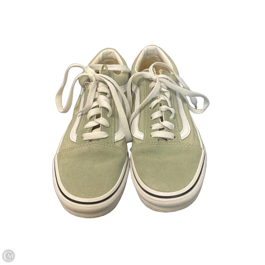 Shoes Sneakers By Vans In Green, Size: 7