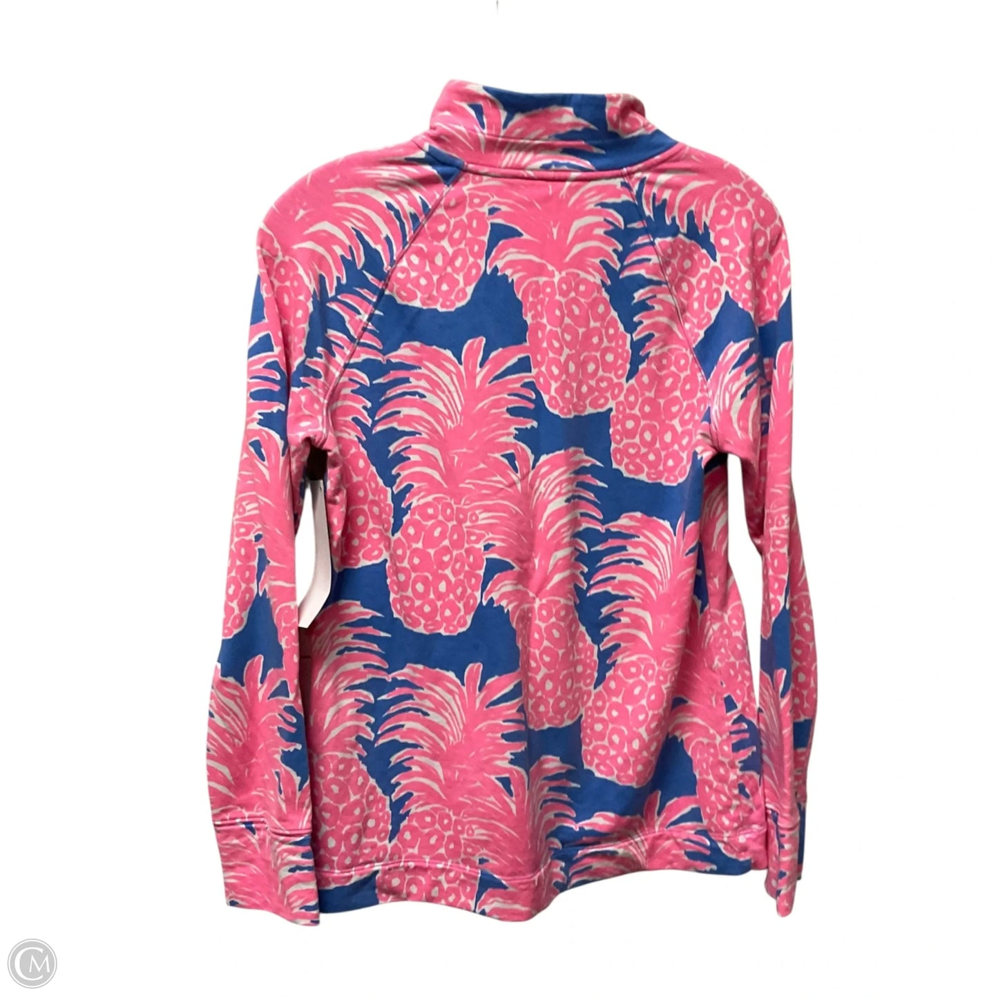 Jacket Designer By Lilly Pulitzer In Blue & Orange, Size: Xs