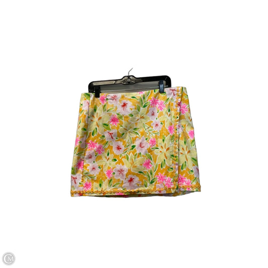 Skort By Crown And Ivy In Yellow, Size: 14