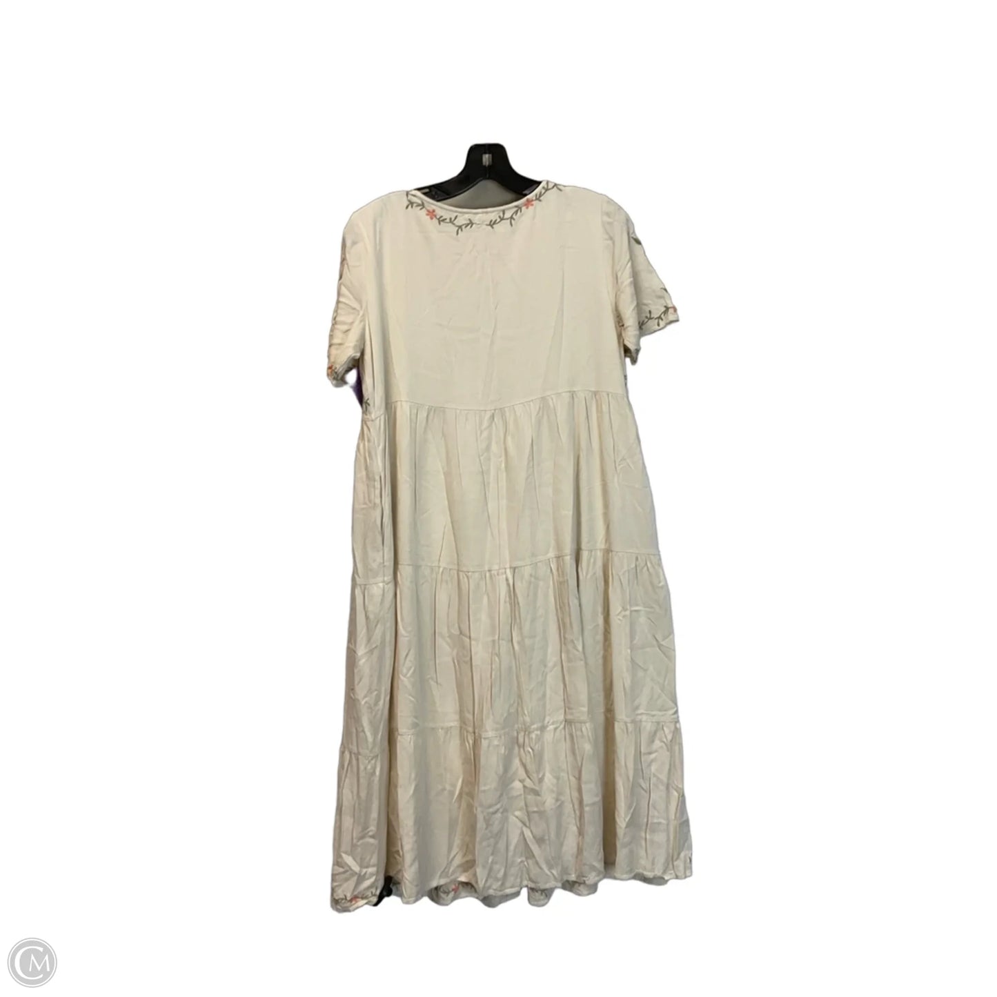 Dress Casual Short By Tea N Rose In Beige, Size: S
