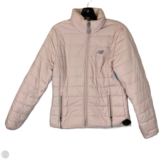 Jacket Puffer & Quilted By New Balance In Pink, Size: M