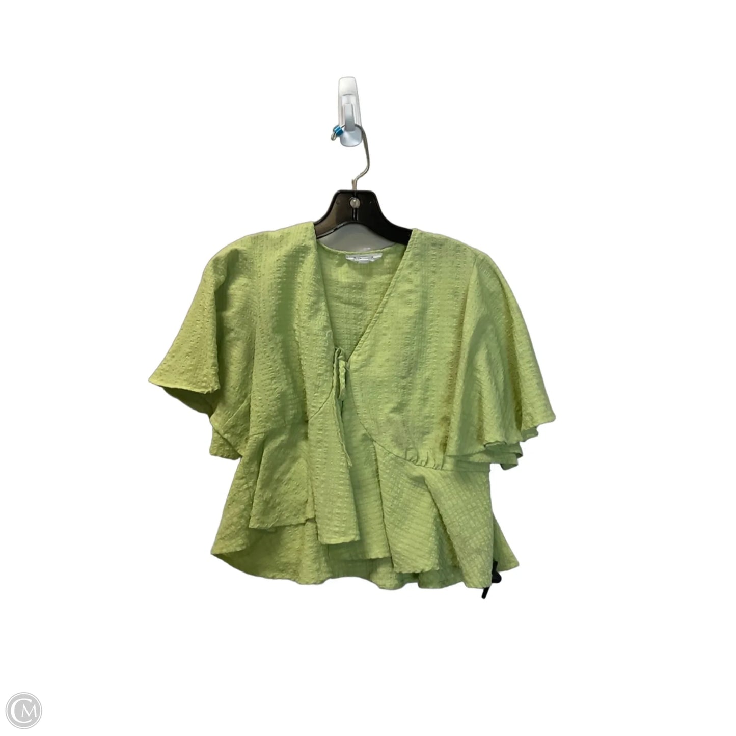 Top Short Sleeve By Thml In Green, Size: Xs