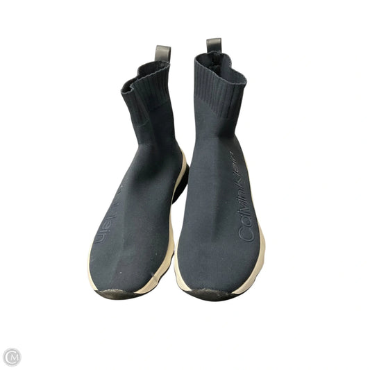 Shoes Sneakers By Calvin Klein In Blue, Size: 7.5
