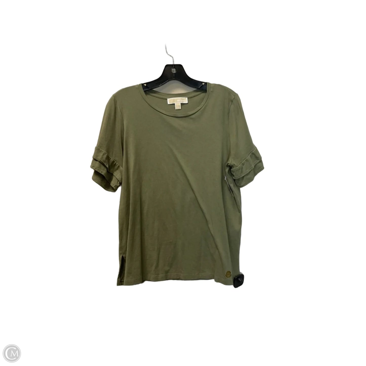 Top Short Sleeve By Michael By Michael Kors In Green, Size: L