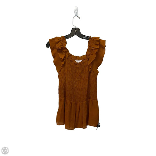 Top Sleeveless By Nanette By Nanette Lepore In Orange, Size: S