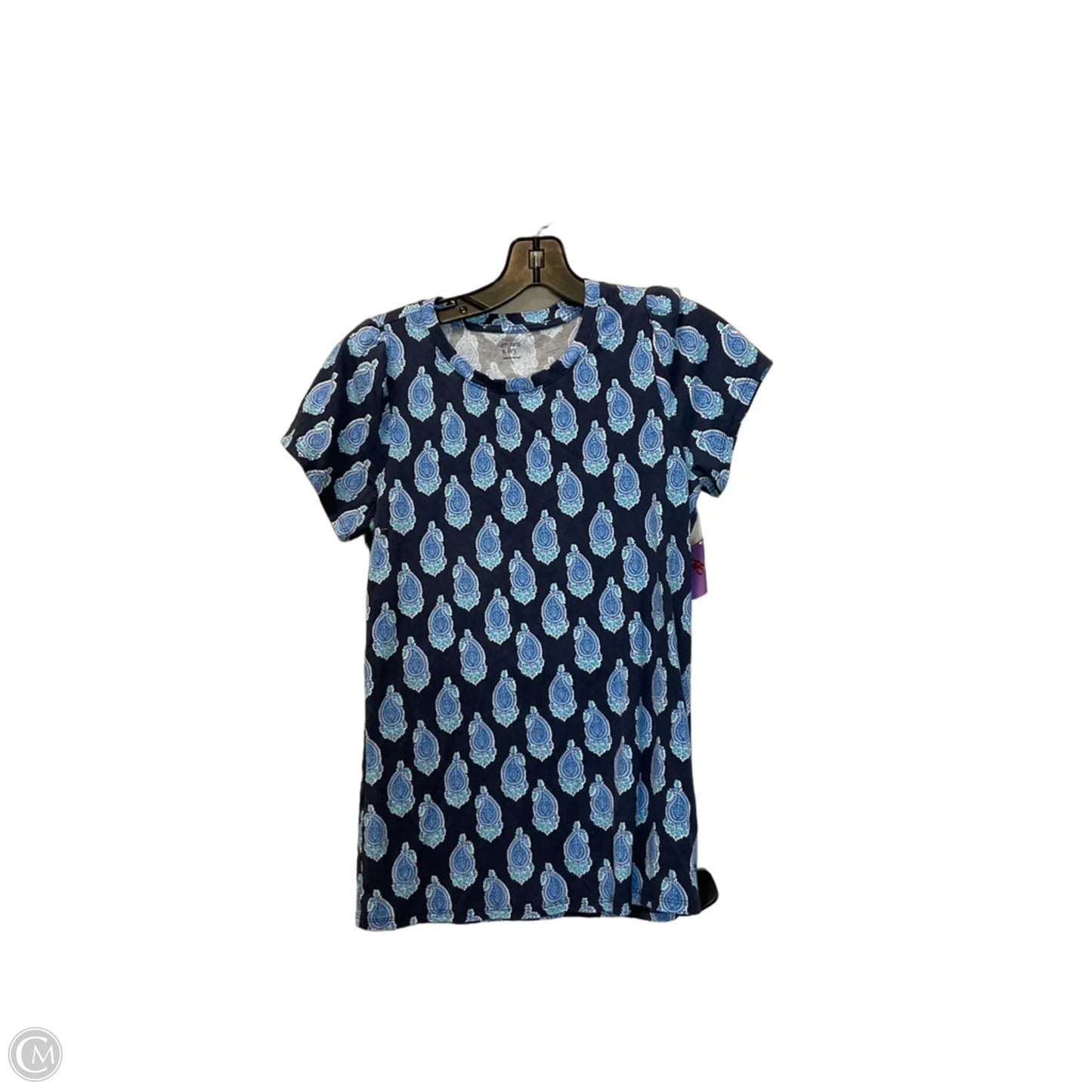 Top Short Sleeve Basic By Crown And Ivy In Blue, Size: S