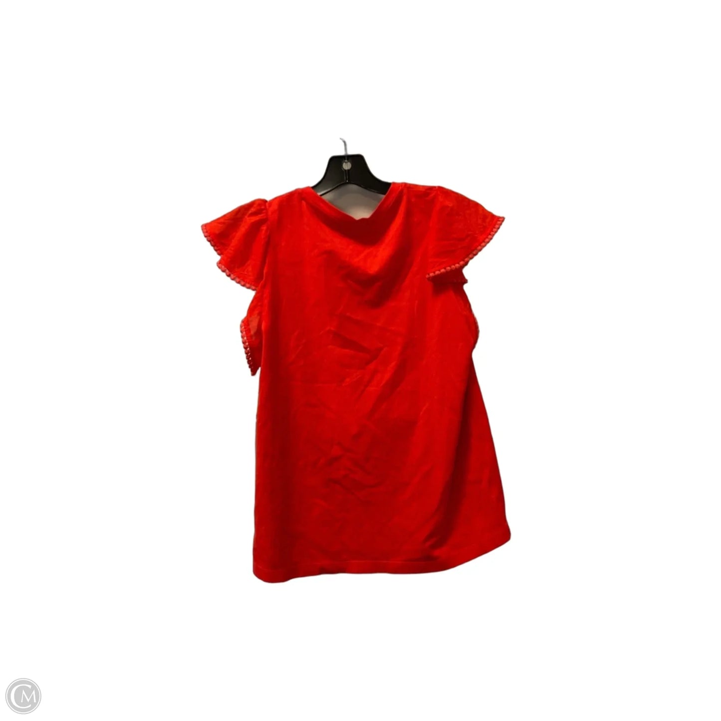 Top Short Sleeve Designer By Kate Spade In Red, Size: S