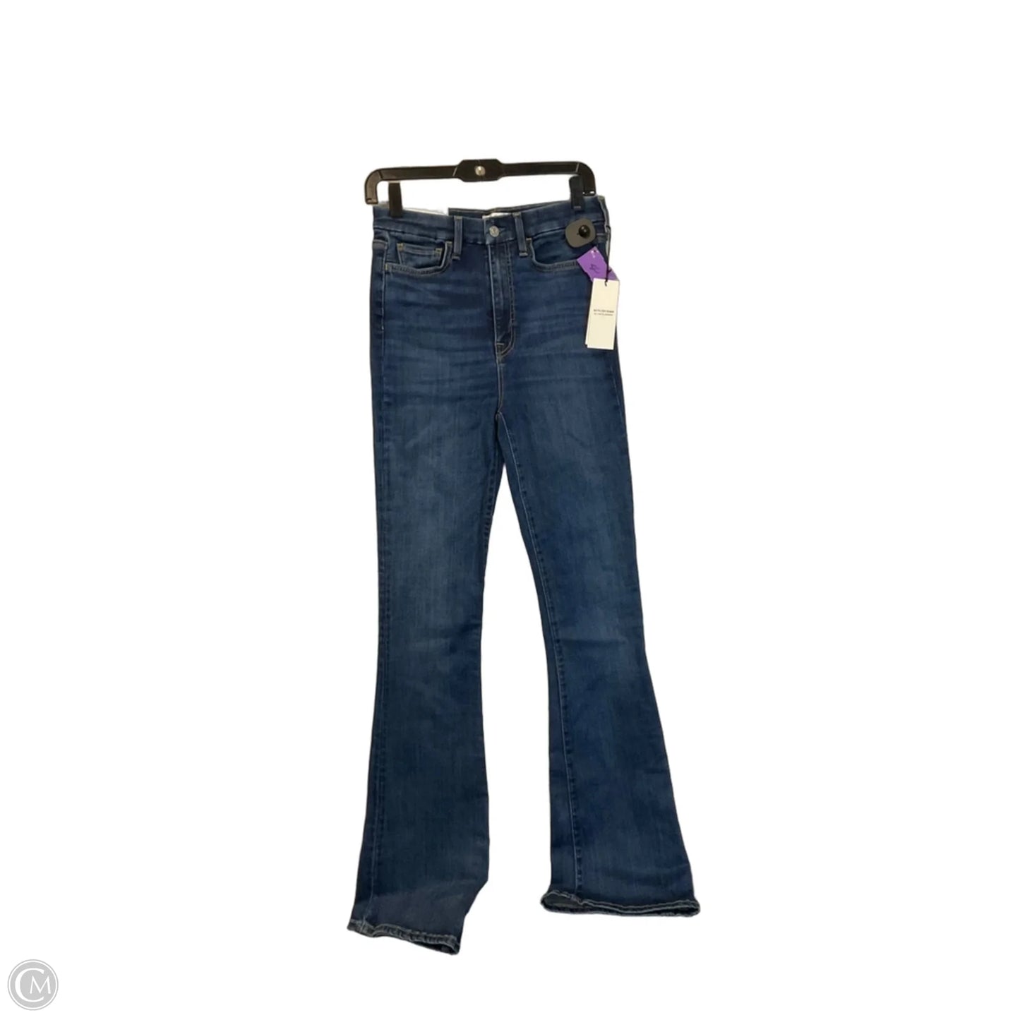Jeans Flared By 7 For All Mankind In Blue Denim, Size: 6